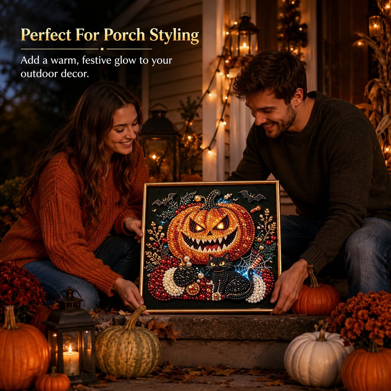 Dark Halloween Diamond Painting Kit