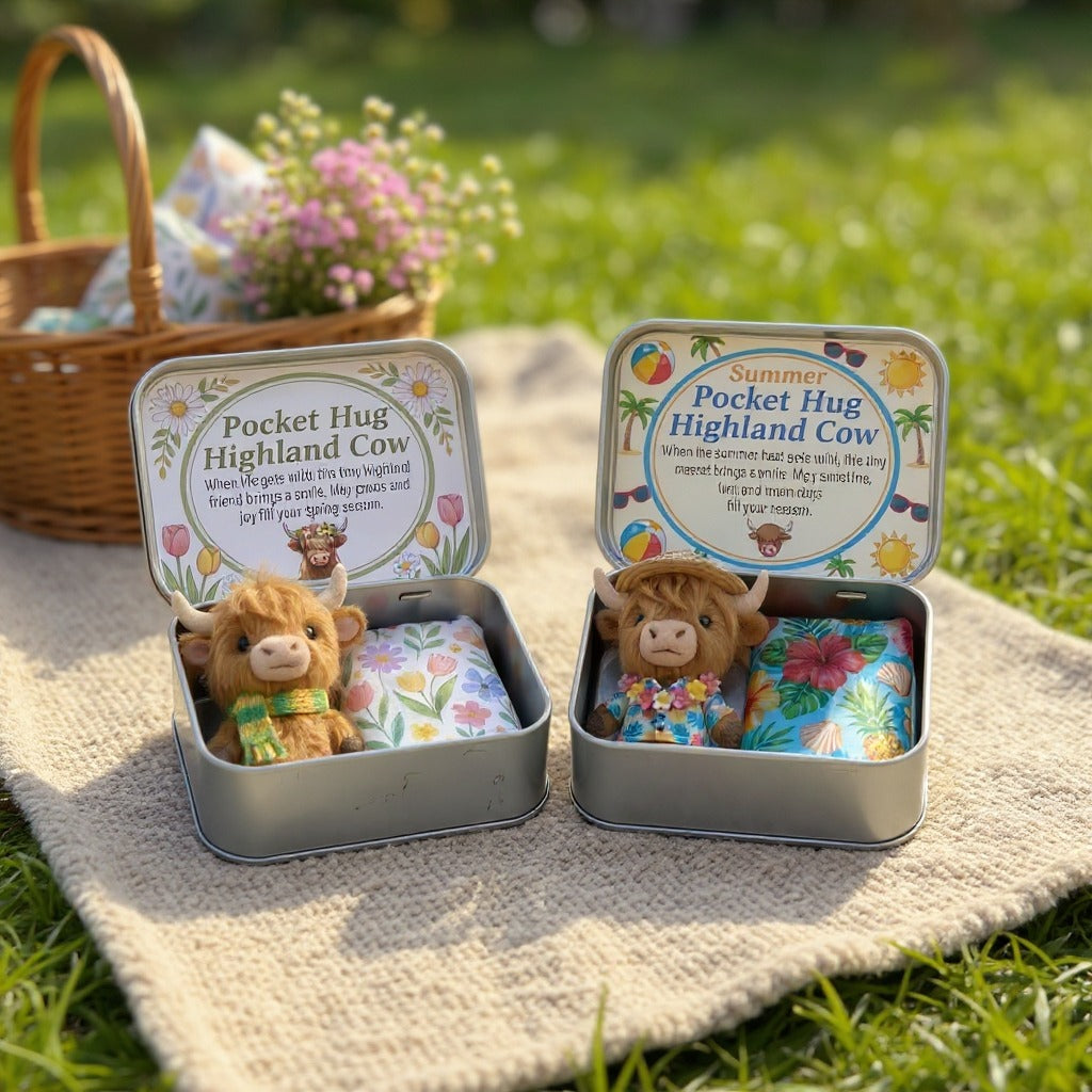 ๐พ๐ฎPocket Hug Highland Cow Gift Set โ A Little Hug You Can Carry Anywhere ๐