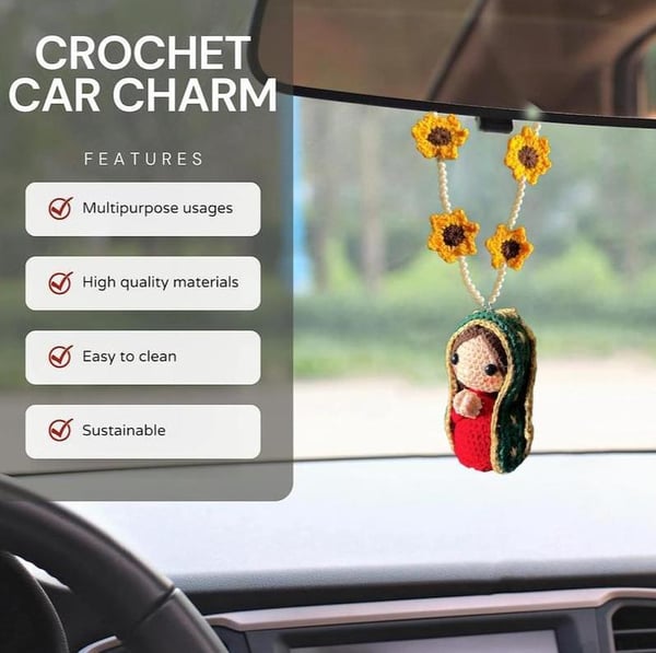 🙏Cute Mary Statue Car Interior Decoration