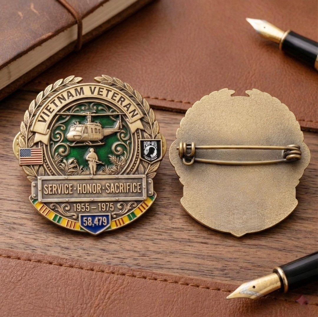 🎖️Vietnam Veteran Honor Commemorative Pin
