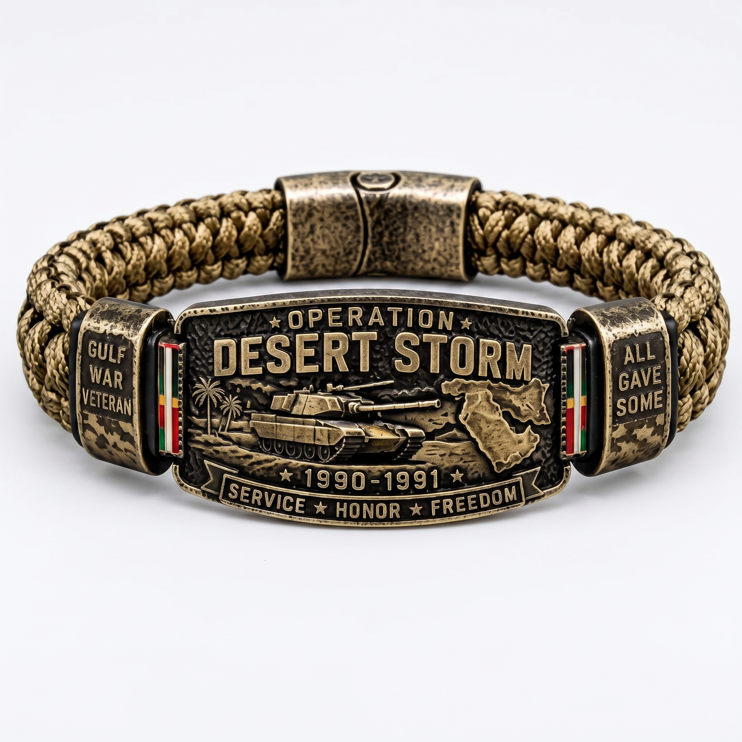 🔥Last Day Of Special Offer, Up To 55% Off!🎉Operation Desert Storm Veteran Paracord Bracelet