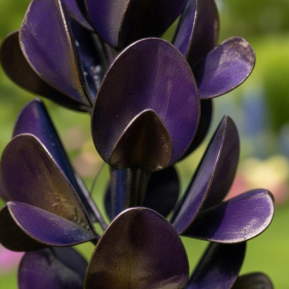 🔥Limited-time 49% off🌷Bluebonnet Lupine Metal Garden Stake, Rustic Outdoor Flower Sculpture for Lawn, Patio & Landscape Border Decor