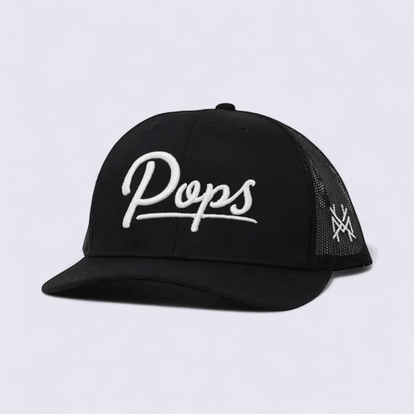 Pops Embroidered Adjustable Camo Cap