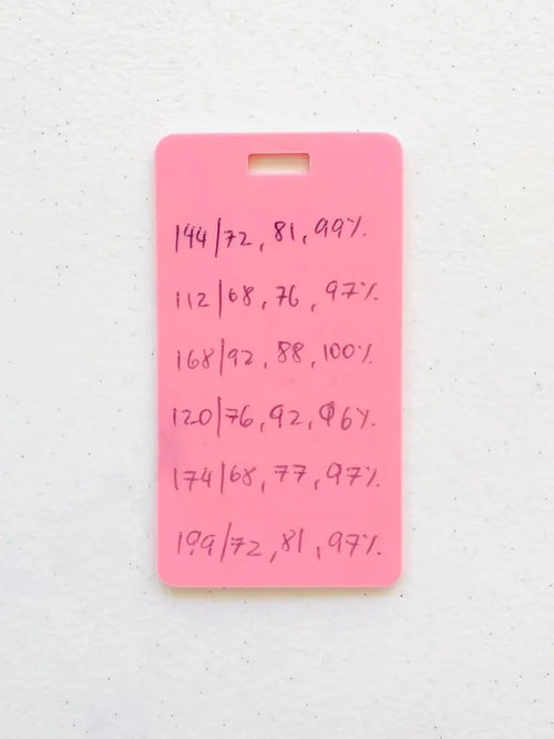 🩺Erasable Badge Note | Dual-Side Writable, Fade-Proof & No Blur (🖊Write. Wipe. Repeat.) 🎁Free Badge Clip Included📋
