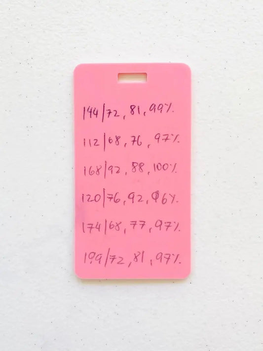 🩺Erasable Badge Note | Dual-Side Writable, Fade-Proof & No Blur (🖊Write. Wipe. Repeat.) 🎁Free Badge Clip Included📋