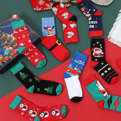 🧦24‑Day Christmas Sock Advent Box🎄