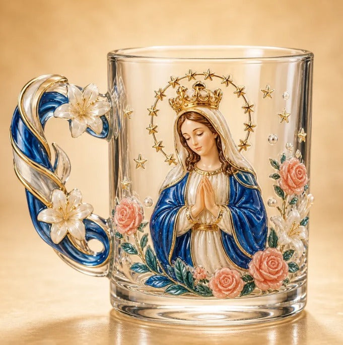 Bomd 2026 Limited Edition Morning Prayer Glass Tea Cup,