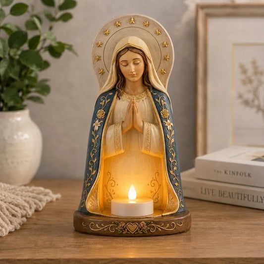 ✝️🕯Jesus Candle Holder Statue