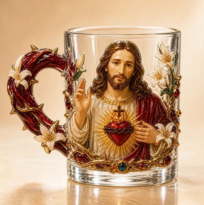 Bomd 2026 Limited Edition Morning Prayer Glass Tea Cup,