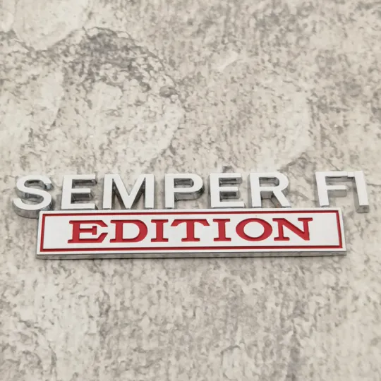 SEMPER FI EDITION Car Emblem Metal Badge, 🔥Buy 2 FREE SHIPPING
