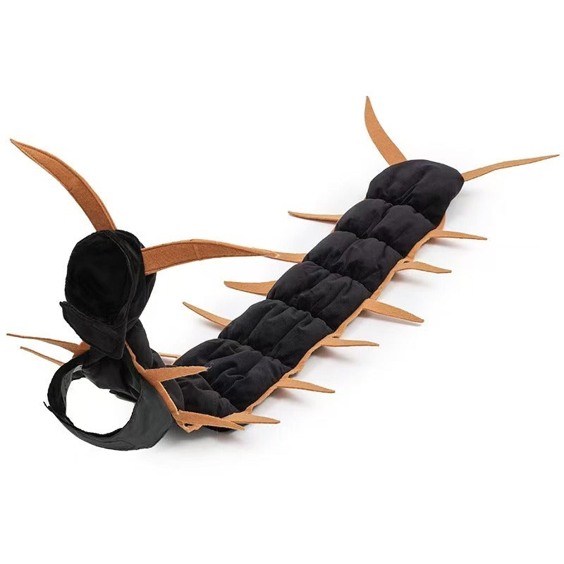 🎃 Creepy Centipede Pet Costume – Funny Halloween Outfit for Pets