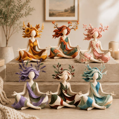 🔥Last Day 50% OFF - 🌿 Four Seasons Nature Goddess Meditation Figurine