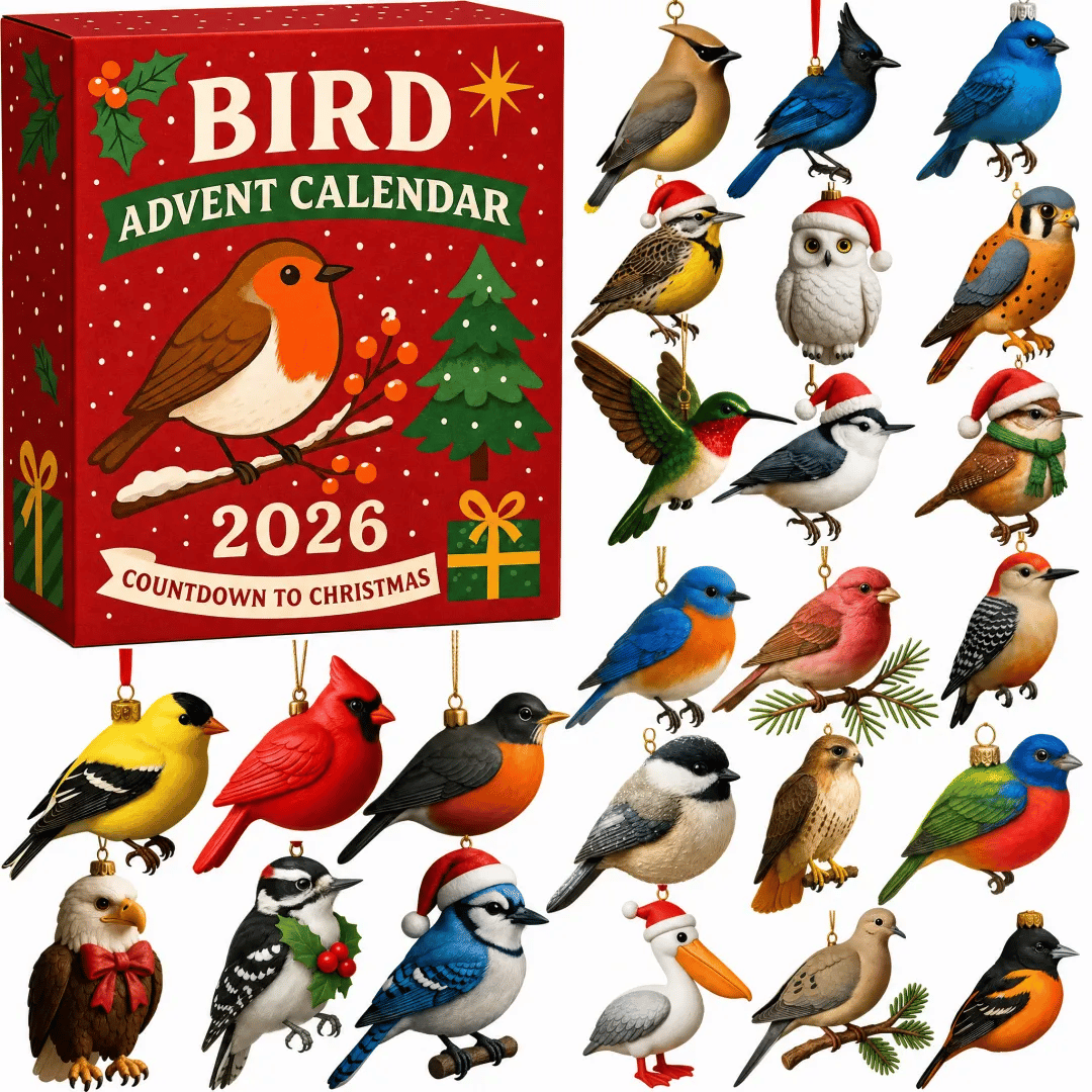 A Little Bird Surprise Every Day. -🐦Bird Advent Calendar 2026