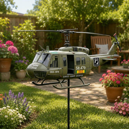 ⚡️Memorial Day 51% OFF 🎖️-Vietnam Veteran UH-1 Helicopter Wind Spinner- ✈️Buy 2 Free Shipping Today!