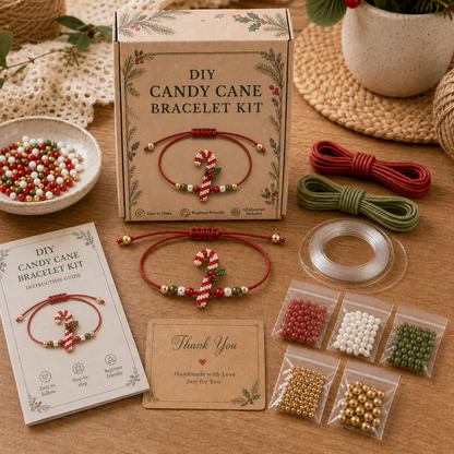 DIY Christmas Beaded Bracelet Collection™ – Handmade Holiday Bracelet Kits