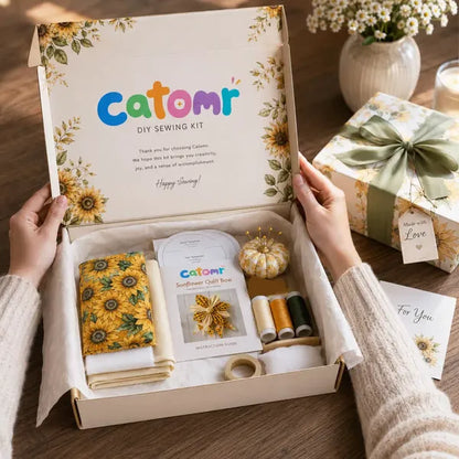 🏆 🔥  Large Patchwork Bow Sewing Kit