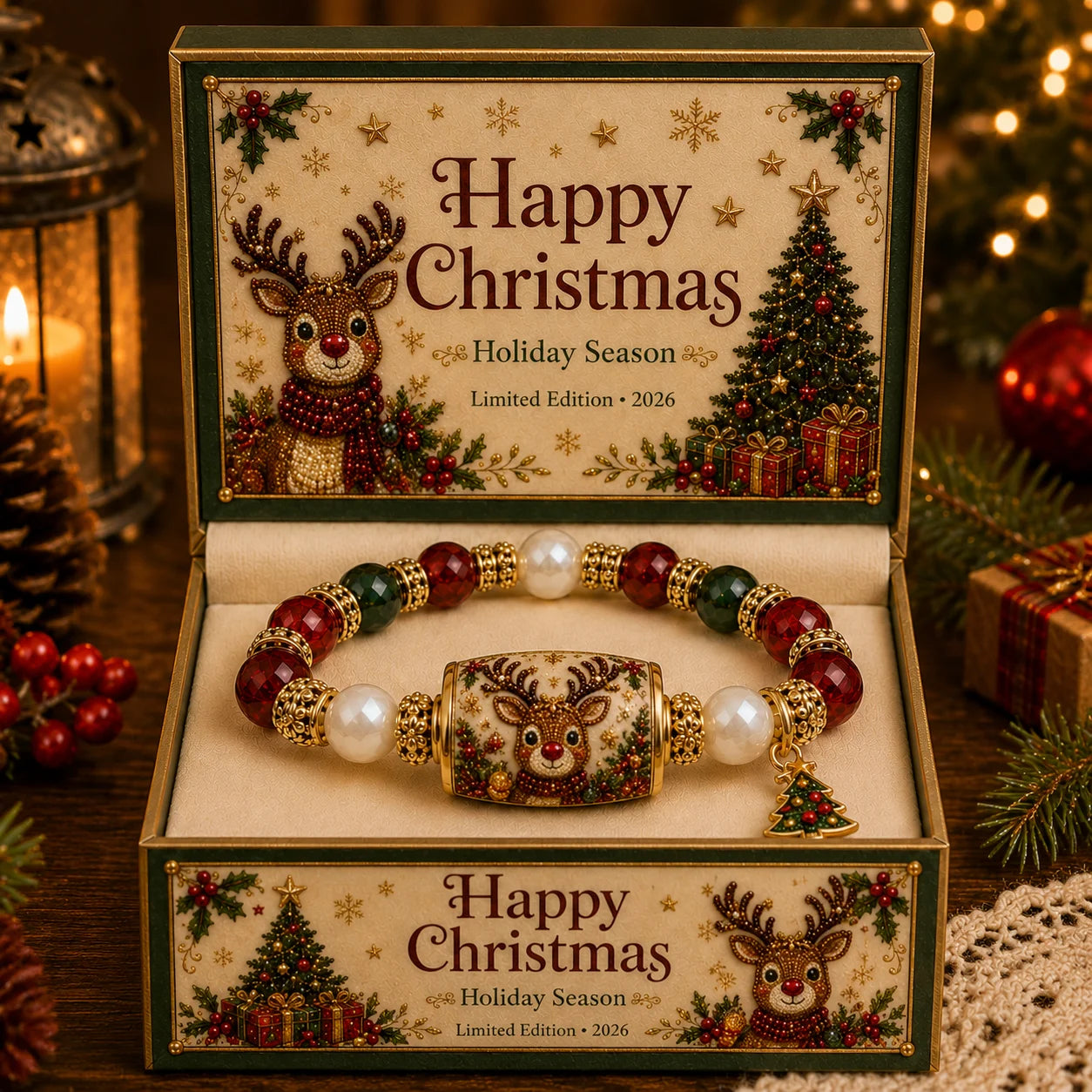 🎄🎁 Christmas Magic Bracelet – Carry the Magic of Christmas Wherever You Go