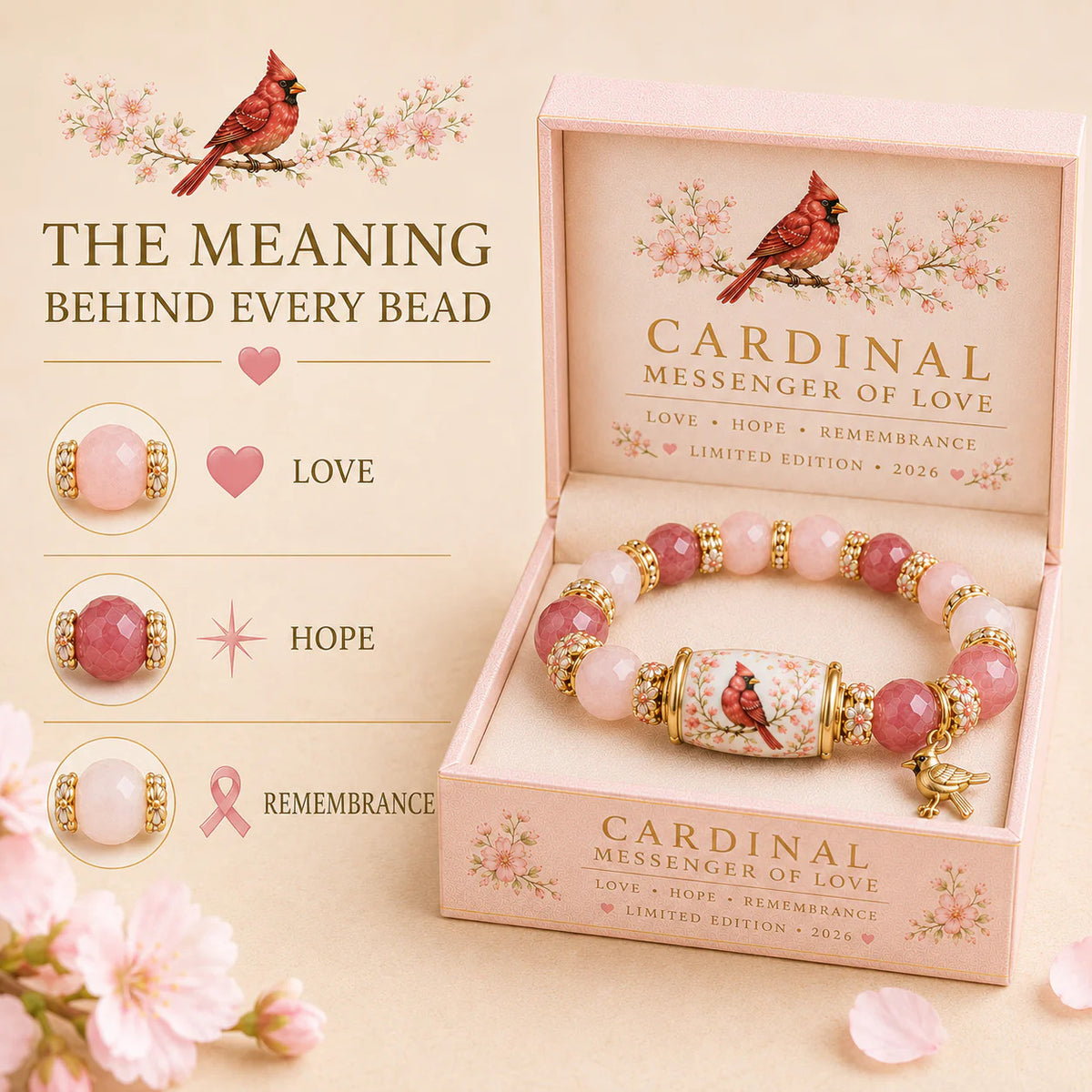 💖Master Cardinals Faith Bracelet | 2026 Limited Edition Bracelet