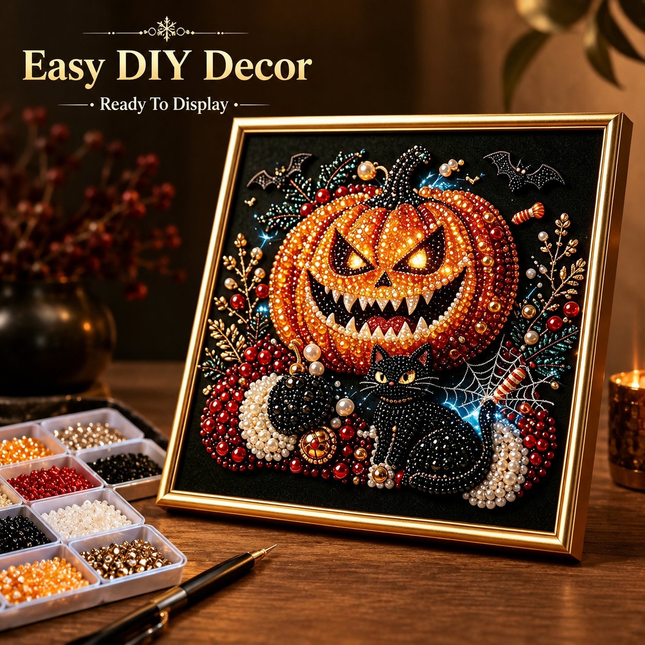 Dark Halloween Diamond Painting Kit