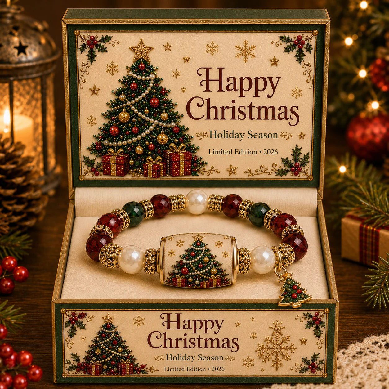 🎄🎁 Christmas Magic Bracelet – Carry the Magic of Christmas Wherever You Go