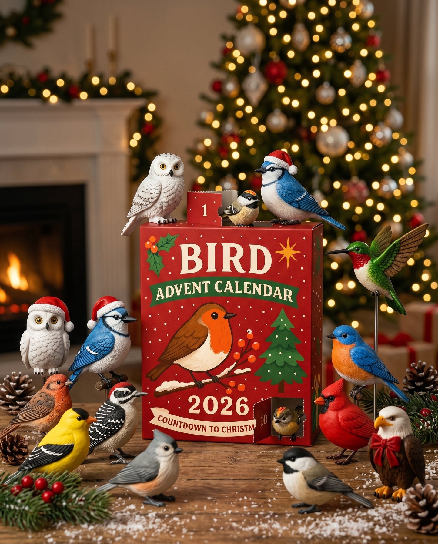 A Little Bird Surprise Every Day. -🐦Bird Advent Calendar 2026