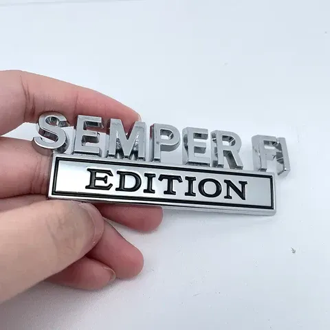 SEMPER FI EDITION Car Emblem Metal Badge, 🔥Buy 2 FREE SHIPPING