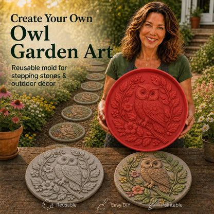 🎉💥49% OFF - 🐦 Hummingbird Garden Art Stepping Stone Mold (📦Buy 2 Free Shipping)