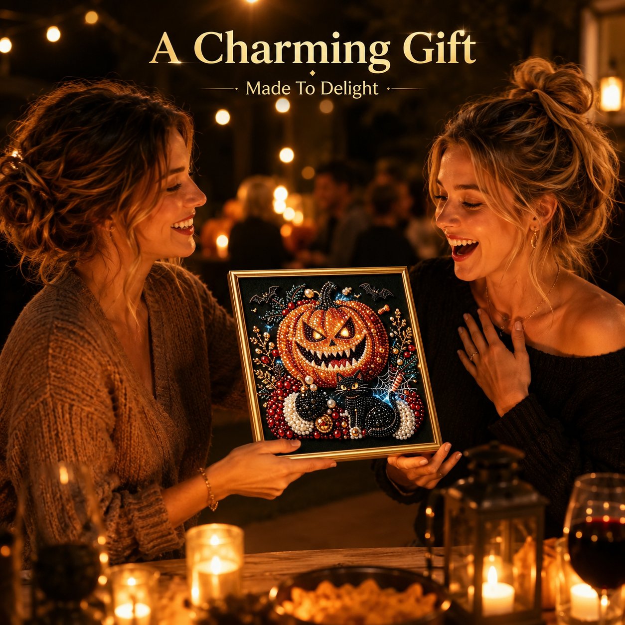 Dark Halloween Diamond Painting Kit