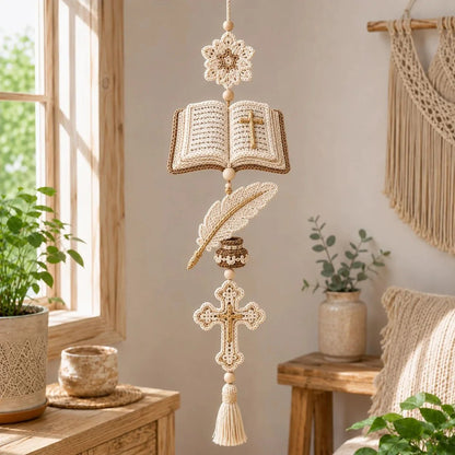 🎉✝️Blessed Faith Hanging Cascade