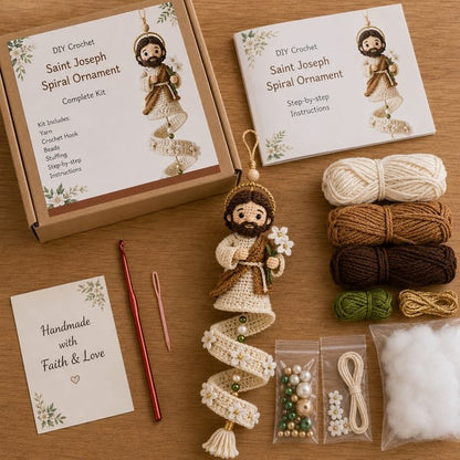🎅Crochet Snowman Spiral Oranment DIY Kit -🎄🧶A Beginner-Friendly Crochet Experience Inspired by the Magic of Christmas.