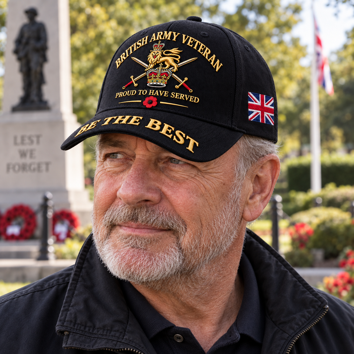 🇬🇧🎖️ British Army Veteran “Proud To Have Served” Tribute Cap