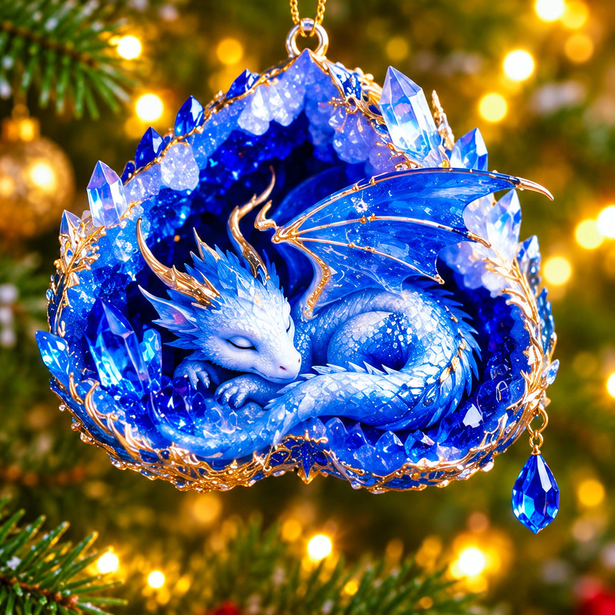 🐉Crystal Dragon Ornament🐉