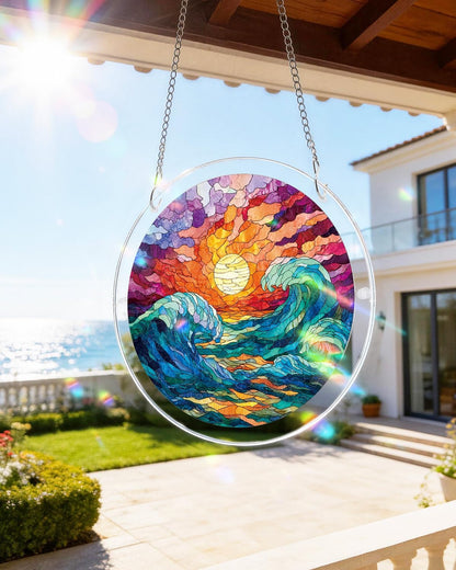 🔥Limited-time 50% off🎁 Handmade DIY Acrylic Puzzle: Sun Catcher,Many styles,Bestselling size 8in