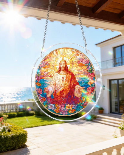 🔥Limited-time 50% off🎁 Handmade DIY Acrylic Puzzle: Sun Catcher,Many styles,Bestselling size 8in