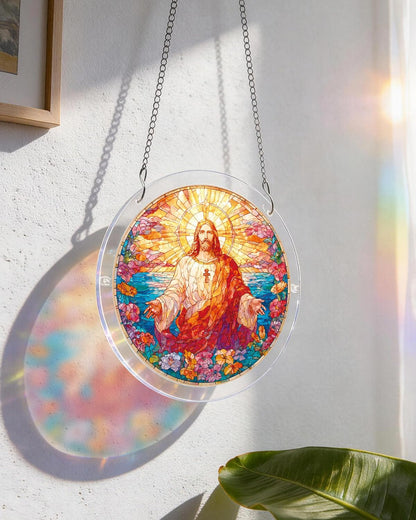 🔥Limited-time 50% off🎁 Handmade DIY Acrylic Puzzle: Sun Catcher,Many styles,Bestselling size 8in