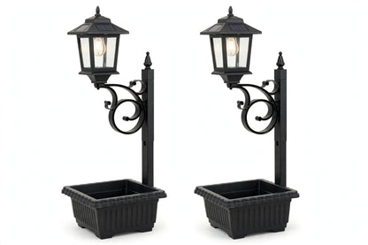 A+ CONTENT STRUCTURE - Solar Lamp Post Planter 2-Pack (Fall Edition)