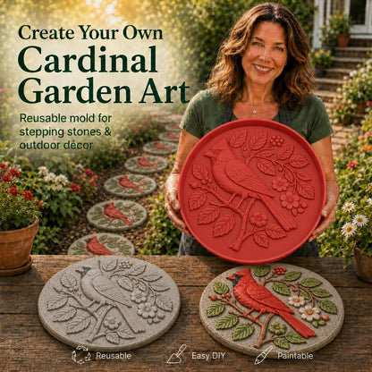 🎉💥49% OFF - 🐦 Hummingbird Garden Art Stepping Stone Mold (📦Buy 2 Free Shipping)