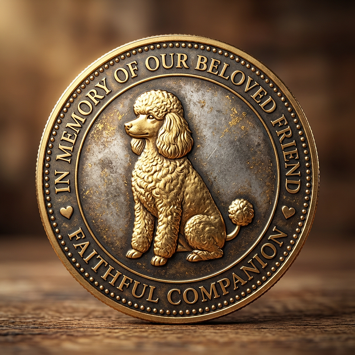 🐾Dog Memorial Keepsake Coin – “They Were Never Just a Pet”❤️