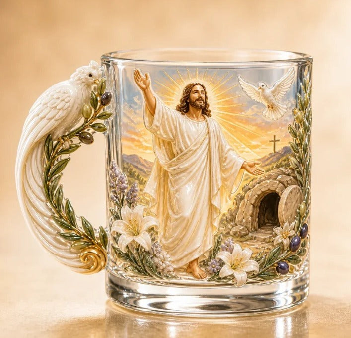 Bomd 2026 Limited Edition Morning Prayer Glass Tea Cup,
