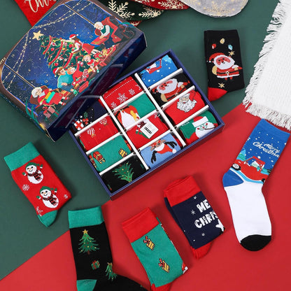 🧦24‑Day Christmas Sock Advent Box🎄