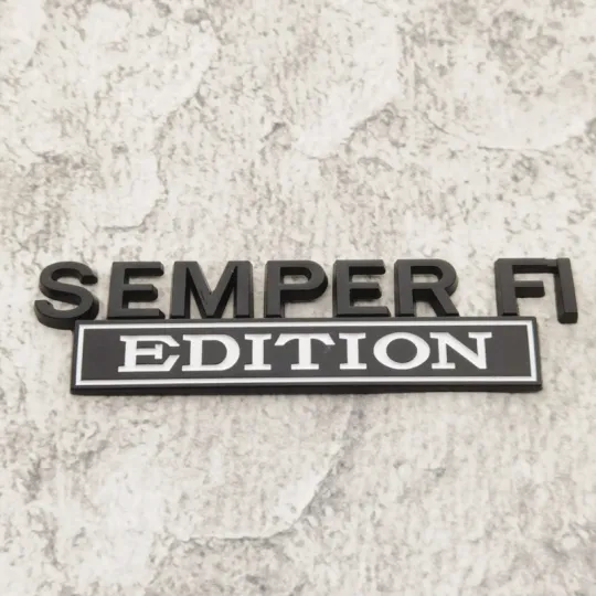 SEMPER FI EDITION Car Emblem Metal Badge, 🔥Buy 2 FREE SHIPPING