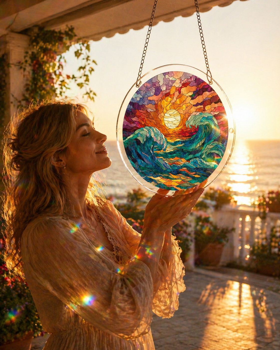 🔥Limited-time 50% off🎁 Handmade DIY Acrylic Puzzle: Sun Catcher,Many styles,Bestselling size 8in