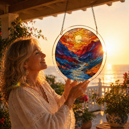 🔥Limited-time 50% off🎁 Handmade DIY Acrylic Puzzle: Sun Catcher,Many styles,Bestselling size 8in