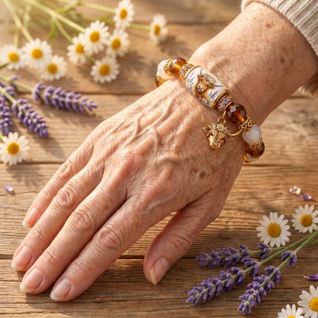 🐂Wild • Gentle • Warm🌾 — Highland Garden Bracelet✨