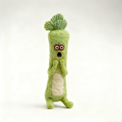 😆Handcrafted Funny Felt Vegetable Friends —50% Off!✨