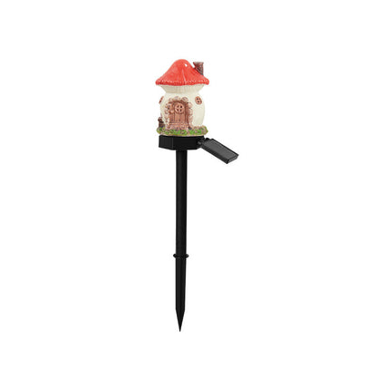 🍄Solar Fairy-Tale Mushroom Cottage Garden Light