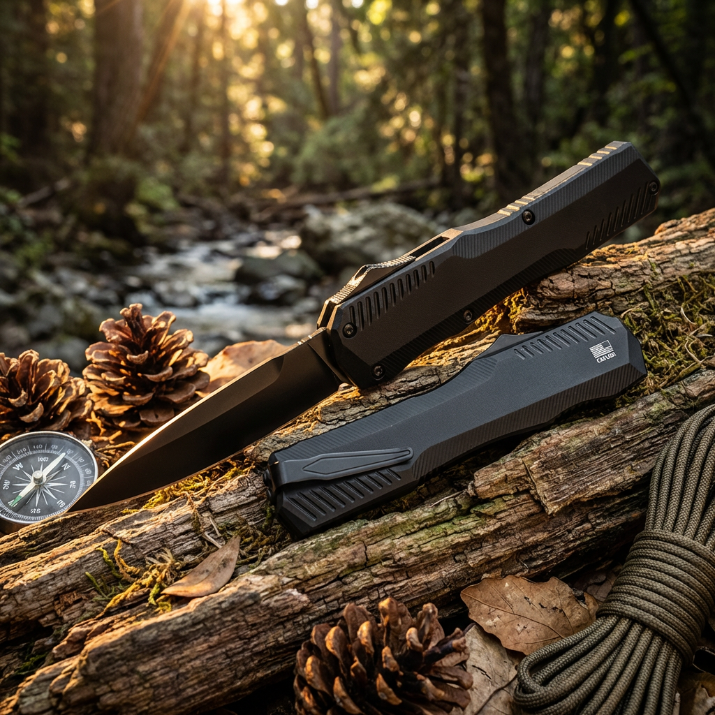🔥Limited Time Discount 💥 - 🔪9000R Matt Diskin OTF AUTO Knife (🎉50th Anniversary Edition🎉)