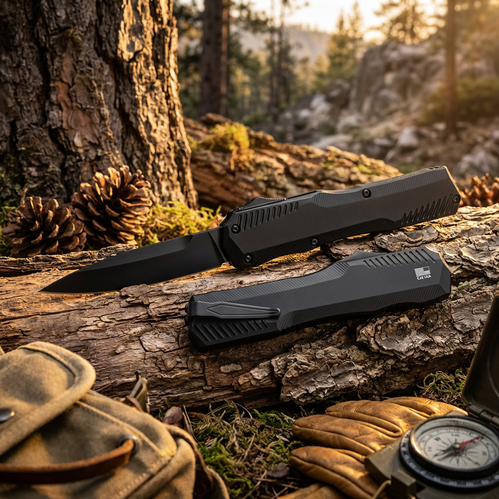 🔥Limited Time Discount 💥 - 🔪9000R Matt Diskin OTF AUTO Knife (🎉50th Anniversary Edition🎉)