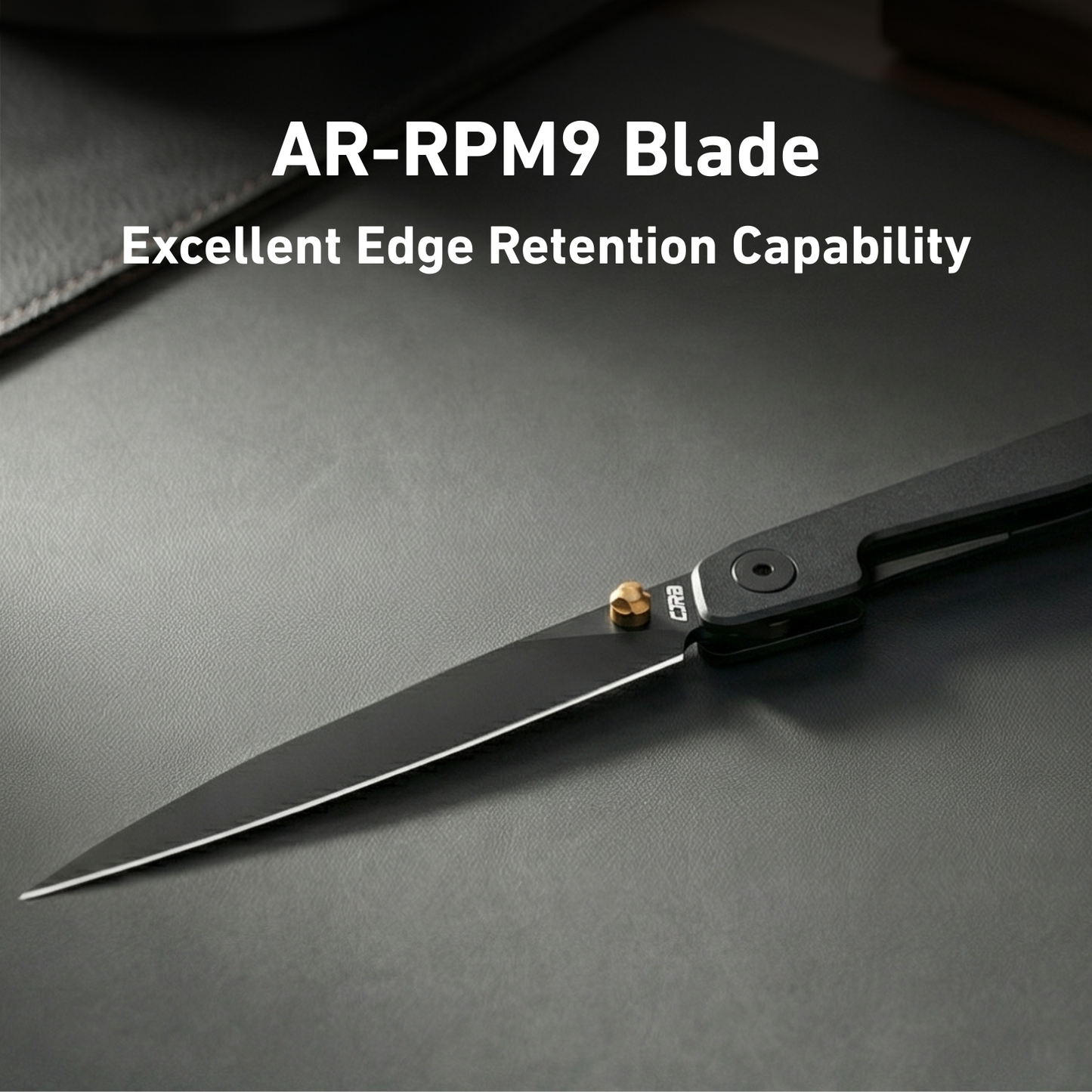 🔥Last Day Sale 50% OFF🎉Lanky Liner Lock Front Flipper Knife Black Aluminum Handle
