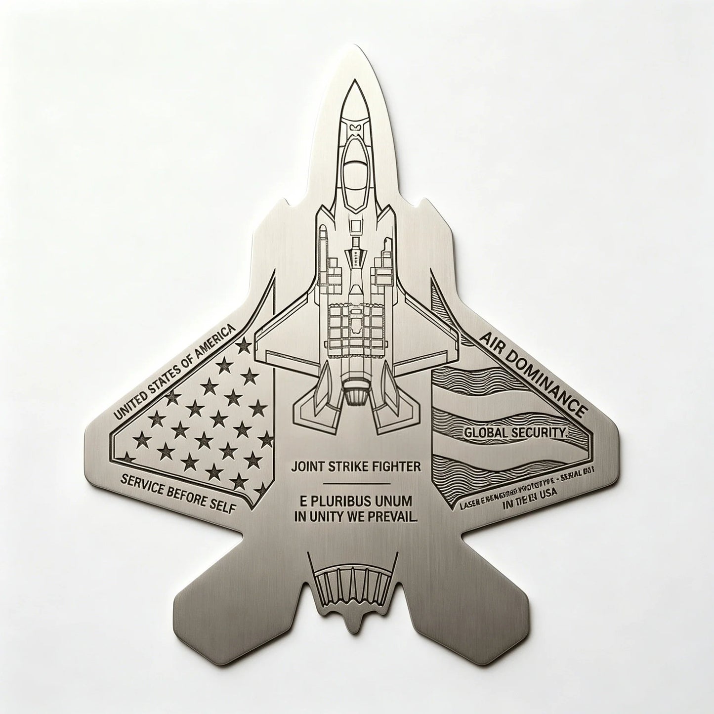 ✈️35th Anniversary Fighter Collector's Medallion - Limited Edition Metal Art🔥